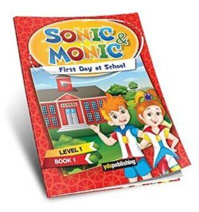 YDS Publishing Sonic&Monic Level 1 Book 1 First Day at School - 1