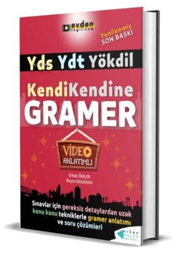 YDS YDT Yökdil Kendi Kendine Gramer - Video Anlatımlı - 1