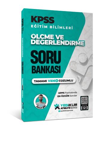 Yediiklim Yayınları 2025 Atölye Serisi KPSS Eğitim Bilimleri Ölçme ve Değerlendirme Tamamı Video Çözümlü Soru Bankası - 1