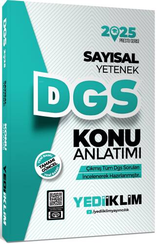 Yediiklim Yayınları 2025 DGS Sayısal Yetenek Konu Anlatımı - 1