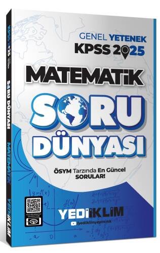 Yediiklim Yayınları 2025 Genel Kültür Matematik Soru Dünyası - 1