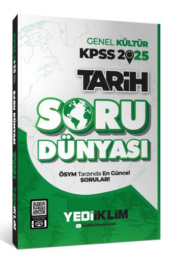 Yediiklim Yayınları 2025 Genel Kültür Tarih Soru Dünyası - 1