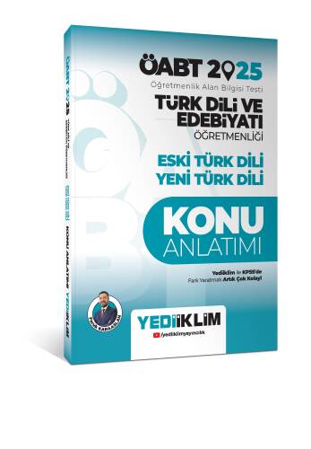 Yediiklim Yayınları 2025 ÖABT Türk Dili ve Edebiyatı Öğretmenliği Eski Türk Dili - Yeni Türk Dili Konu Anlatımı - 1