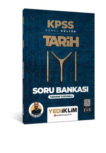 Yediiklim Yayınları KPSS Genel Kültür Tarih Tamamı Çözümlü Soru Bankası - 1