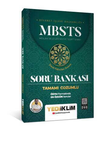 Yediiklim Yayınları MBSTS Tamamı Çözümlü Soru Bankası - 1