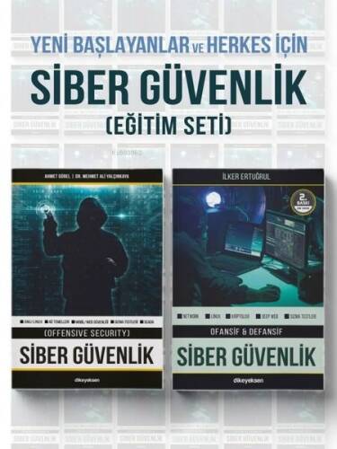 Yeni Başlayanlar ve Herkes İçin Siber Güvenlik Eğitim Seti - 2 Kitap Takım - 1