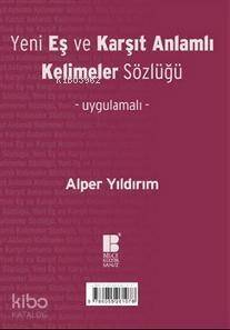 Yeni Eş ve Karşıt Anlamlı Kelimeler Sözlüğü - 1