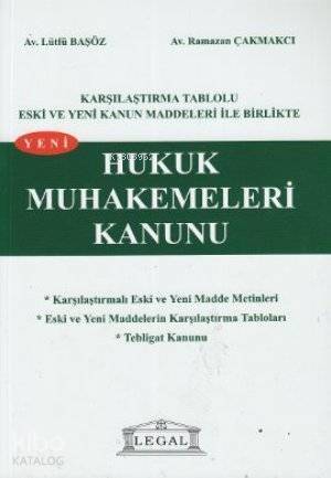 Yeni Hukuk Muhakemeleri Kanunu (Orta Boy) - 1