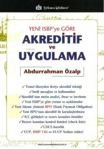 Yeni ISBP'ye Göre Akreditif ve Uygulama - 1