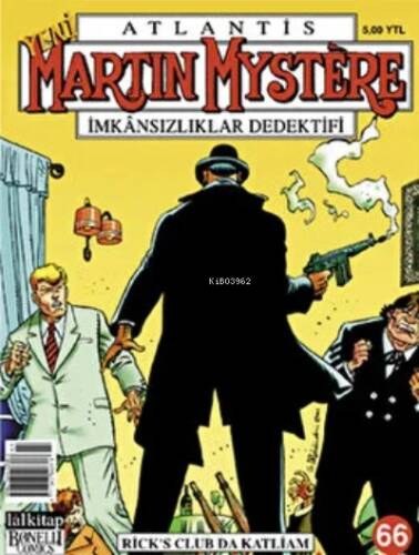 Yeni Martin Mystere Sayı 66 - Rick's Club Da Katliam - 1