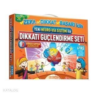 Yeni Neuro-Via Sistemi ile Dikkati Güçlendirme Seti 6 Yaş (3 Kitap) - 1