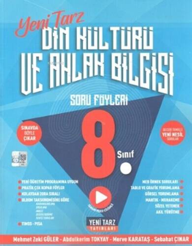 Yeni Tarz 8. Sınıf LGS Din Kültürü ve Ahlak Bilgisi Soru Föyleri - 1