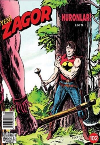 Yeni Zagor Sayı: 102 Huronlar! - 1