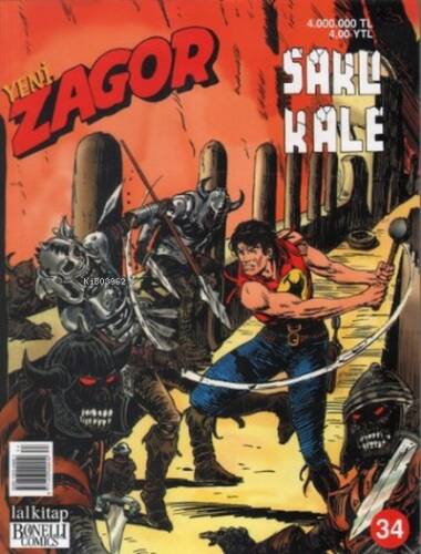 Yeni Zagor Sayı: 34 - Saklı Kale - 1