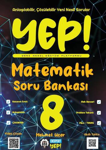 Yep 8. Sınıf Matematik Soru Bankası - 1