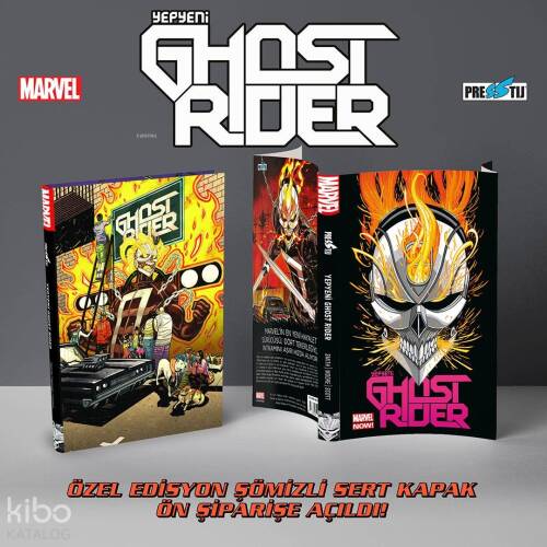 Yepyeni Ghost Rider Özel Cilt - İki Cilt Bir Arada - Sert kapak - 1