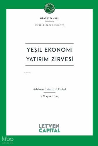 Yeşil Ekonomi Yatırım Zirvesi - 1