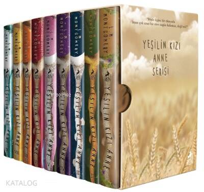 Yeşilin Kızı Anne 9 Kitap Kutulu Set (Ciltli) - 1