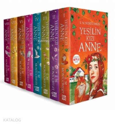 Yeşilin Kızı Anne Set ( 8 Kitap Takım) - 1