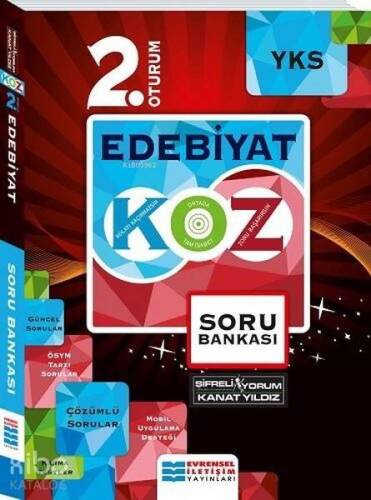 YKS 2. Oturum Edebiyat KOZ Serisi Soru Bankası Evrensel İletişim Yayınları - 1