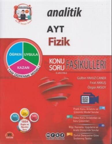 YKS AYT ANALİTİK KA.SB. FİZİK - 2022 - 1