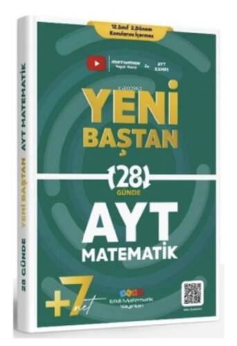 YKS AYT Matematik 28 Günde Yeni Baştan Soru Bankası - 1