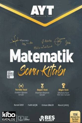 YKS AYT Matematik Soru Kitabı - 1