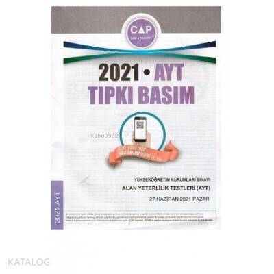 YKS AYT TIPKI BASIM 2021 -2022 - 1