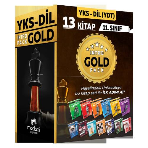 YKS DİL YDT İntro Pack Gold Set (13 Kitap) - 1