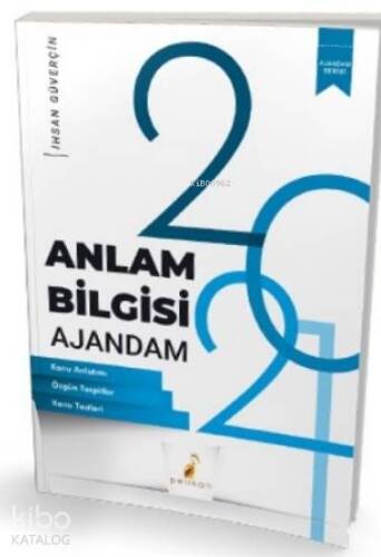 YKS TYT Anlam Bilgisi Ajandam - 1