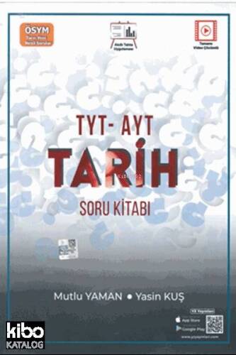 YKS TYT - AYT Tarih Soru Kitabı - 1