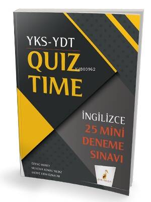 YKS YDT İngilizce Quiz Time 25 Mini Deneme - 1