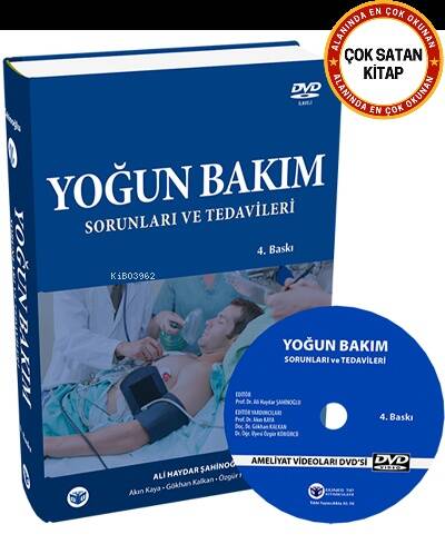 Yoğun Bakım Sorunları ve Tedavileri (Şahinoğlu) Kitap + DVD - 1