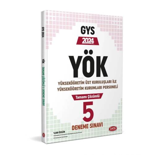 YÖK Üst Kuruluşları ile YÖK Personeli GYS Tamamı Çözümlü 5 Deneme Sınavı - 1