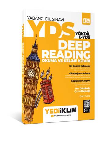 YÖKDİL Deep Reading Okuma ve Kelime Kitabı - 1