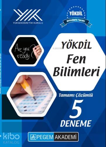 YÖKDİL Fen Bilimleri Tamamı Çözümlü 5 Deneme - 1