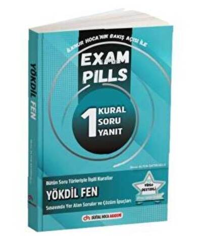 YÖKDİL Fen Exam Pills 1 Kural Soru Yanıt Dijital Hoca Akademi - 1