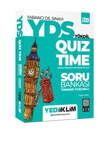 YÖKDİL Quiz Time Tamamı Çözümlü Soru Bankası - 1