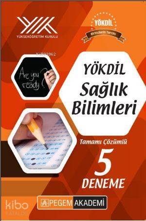 Yökdil Sağlık Bilimleri Tamamı Çözümlü 5 Deneme - 1