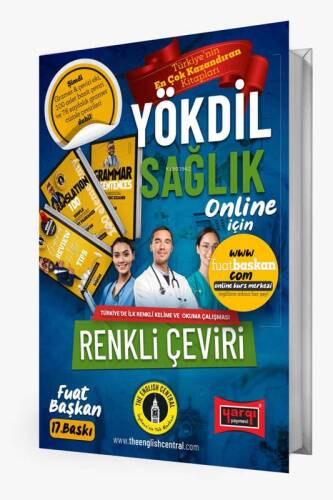 YÖKDİL Sağlık Kelime ve Çeviri Kitabı - 1