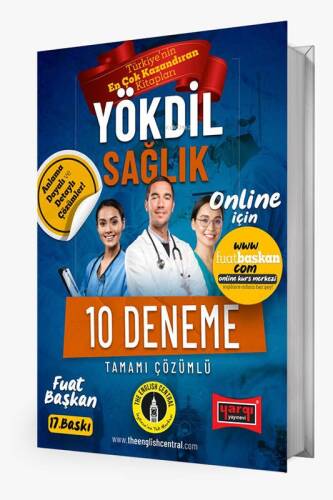 YÖKDİL Sağlık Tamamı Çözümlü 10 Deneme (16.Baskı) - 1