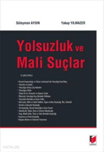 Yolsuzluk ve Mali Suçlar - 1