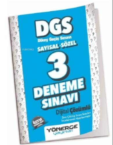 Yönerge 2023 DGS 3 Deneme Çözümlü - 1