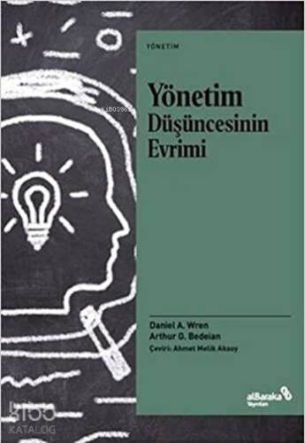 Yönetim Düşüncesinin Evrimi - 1