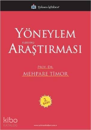 Yöneylem Araştırması - 1