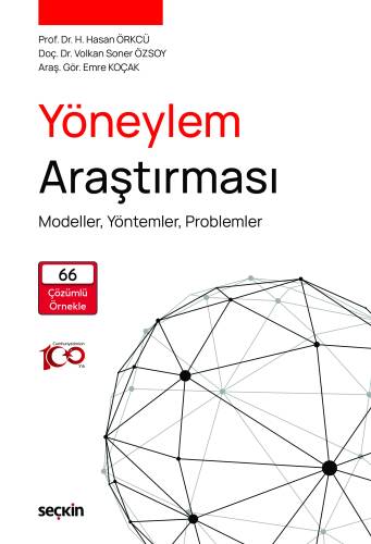 Yöneylem Araştırması;Modeller, Yöntemler, Problemler - 1