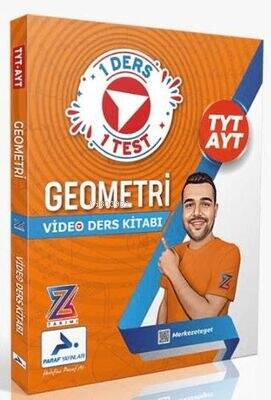 Z Takım TYT AYT Geometri Video Ders Anlatım Kitabı - 1