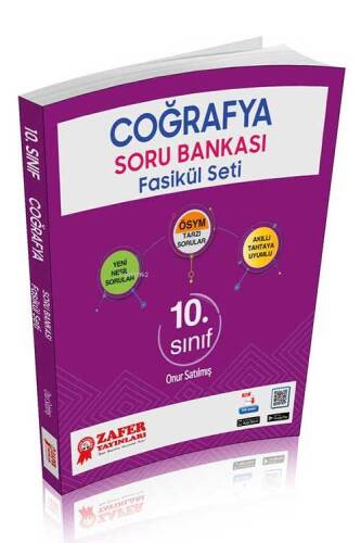 Zafer Yayınları 10. Sınıf Coğrafya Soru Bankası Fasikül Seti - 1