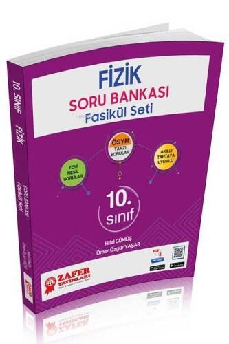 Zafer Yayınları 10. Sınıf Fizik Soru Bankası Fasikül Seti - 1