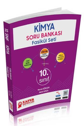 Zafer Yayınları 10. Sınıf Kimya Soru Bankası Fasikül Seti - 1